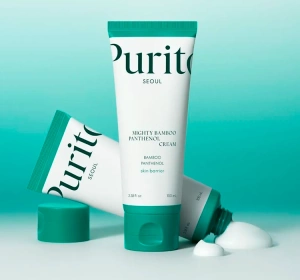 Purito Mighty Bamboo Panthenol успокаивающий крем для лица 100 мл