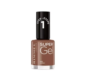 RIMMEL SUPER GEL ГЕЛЕВЫЙ ЛАК ДЛЯ НОГТЕЙ 052 CAMO 12 МЛ