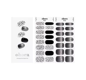 OHORA ГЕЛЕВЫЕ НАКЛЕЙКИ ДЛЯ НОГТЕЙ TWEED JACKET