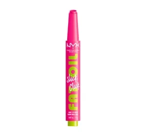 NYX PROFESSIONAL MAKEUP FAT OIL SLICK CLICK БАЛЬЗАМ ДЛЯ ГУБ 08 #THRIVING 2Г