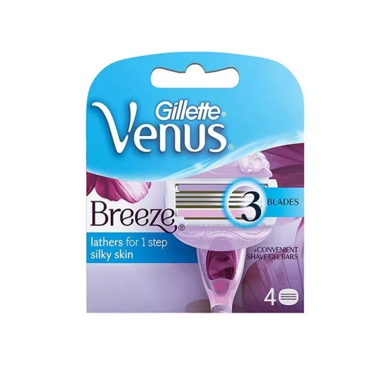 GILLETTE VENUS BREEZE ЗМІННІ ЛЕЗА 4 ШТ