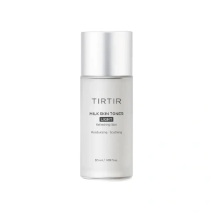 TIRTIR Milk Skin Toner Light легкий молочный увлажняющий тоник для лица с экстрактом риса 50 мл