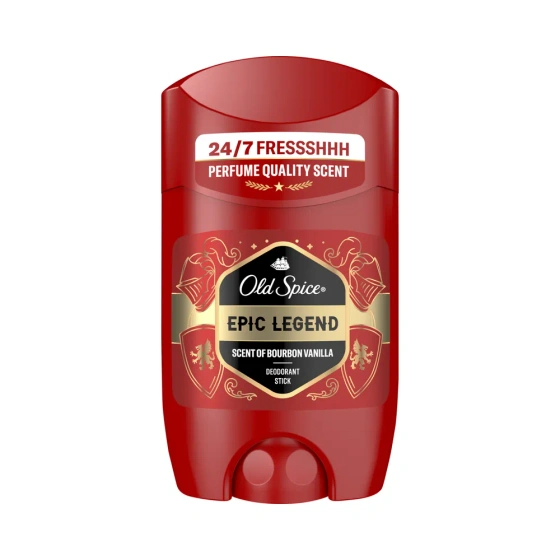 Натисніть на картинку, щоб її збільшити Old Spice Epic Legend Bourbon Vanilla дезодорант-стік для чоловіків 50 мл
