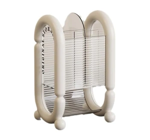 eCarla органайзер для пензлів для макіяжу Кремовий