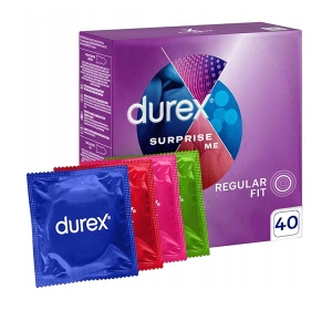 DUREX SUPRISE ME VARIETY ПРЕЗЕРВАТИВЫ 40 ШТУК