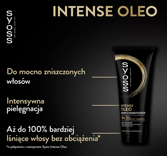 SYOSS OLEO INTENSE ИНТЕНСИВНЫЙ КОНДИЦИОНЕР ДЛЯ СУХИХ И ТОНКИХ ВОЛОС 250МЛ