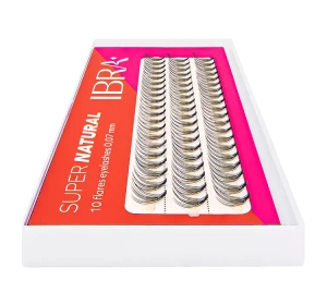 IBRA ПУЧКОВЫЕ НАКЛАДНЫЕ РЕСНИЦЫ NATURALS C0,07 11ММ