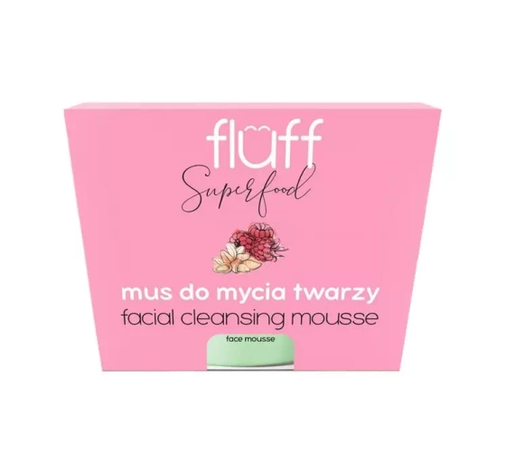 FLUFF МУС ДЛЯ МИТТЯ ОБЛИЧЧЯ МАЛИНА І МИГДАЛЬ 50МЛ