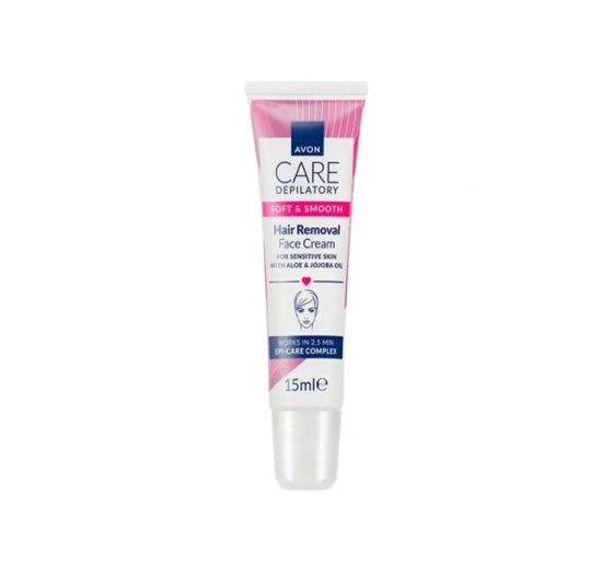 AVON WORKS FACIAL HAIR REMOVAL КРЕМ ДЛЯ ДЕПІЛЯЦІЇ ЧУТЛИВОЇ ШКІРИ 15МЛ