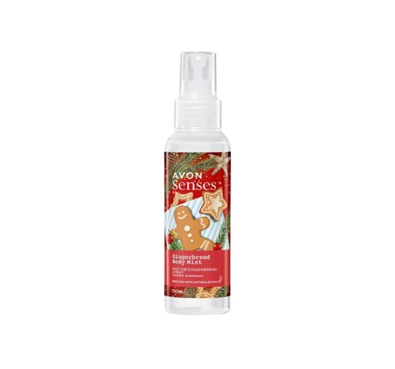 AVON SENSES СПРЕЙ ДЛЯ ТЕЛА GINGERBREAD 100МЛ