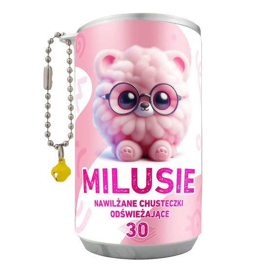 Pure Fresh Milusie освежающие влажные салфетки 30 шт.