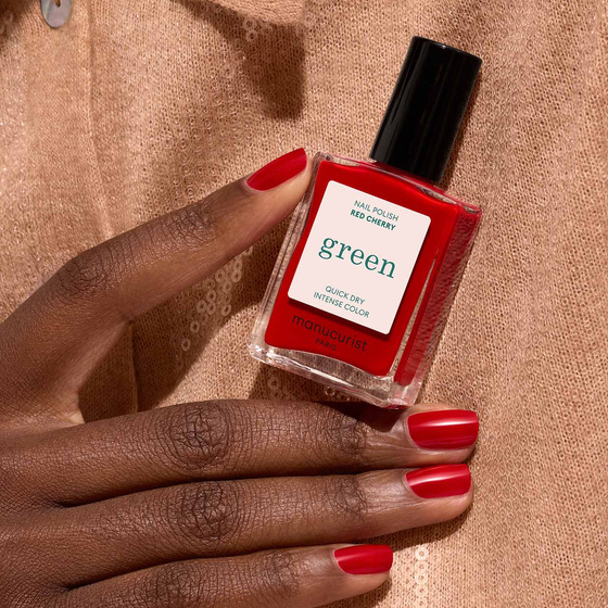 Manucurist Green — классический лак для ногтей Red Cherry, 15 мл