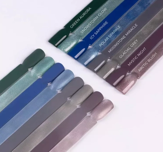 Натисніть на картинку, щоб її збільшити NeoNail Glacial Glow гель-лак 11322 Green Aurora 7,2мл