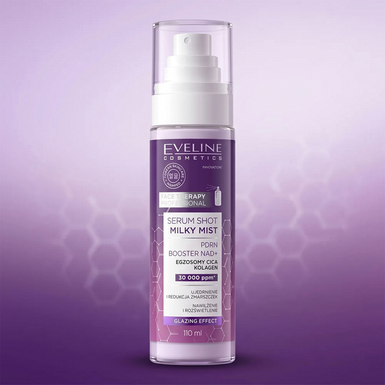 Eveline Cosmetics Face Therapy Serum Shot Milky Mist зміцнюючий молочний спрей для обличчя 110 мл