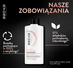 SYOSS KERATIN КОНДИЦІОНЕР ДЛЯ ЛАМКОГО ВОЛОССЯ 440МЛ