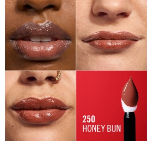 Rimmel Thrill Seeker Lip Latex жидкая помада для губ 250 Honey Bun 6мл