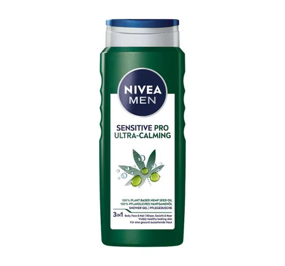 NIVEA MEN SENSITIVE PRO ГЕЛЬ ДЛЯ ДУШУ 3В1 500МЛ