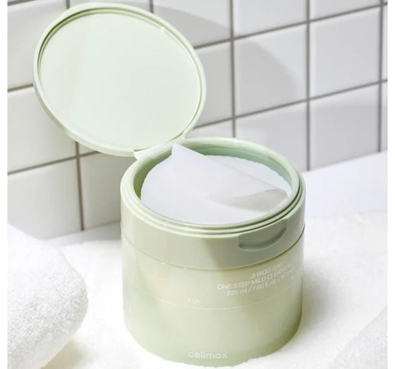 Натисніть на картинку, щоб її збільшити Celimax Ji Woo Gae очищувальні диски для обличчя 60 штук