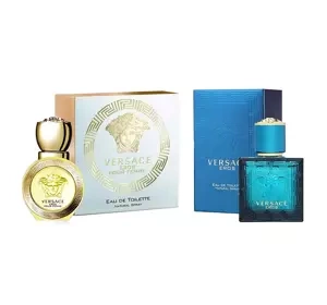 VERSACE EROS POUR FEMME ТУАЛЕТНА ВОДА 30МЛ + VERSACE EROS ТУАЛЕТНА ВОДА 30МЛ