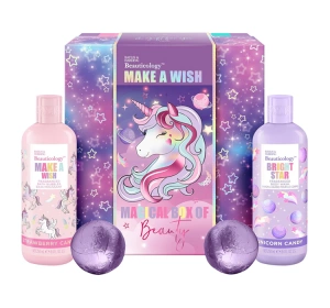 Baylis & Harding Beauticology подарочный набор: пена для ванны 250 мл + гель для душа 250 мл + бомбочки для ванны 2 x 120 г