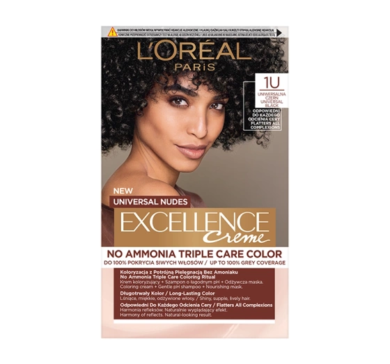 L'Oréal Paris Excellence Créme Universal Nudes стойкая краска для волос без аммиака 1U