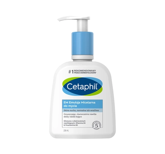 Нажмите на картинку, чтобы ее увеличить CETAPHIL EM МИЦЕЛЛЯРНАЯ ЭМУЛЬСИЯ ДЛЯ УМЫВАНИЯ 236МЛ