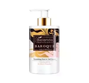 BIELENDA PROFESSIONAL NAILSPIRATION BAROQUE ВІДНОВЛЮВАЛЬНИЙ КРЕМ ДЛЯ ДОЛОНЬ І НІГТІВ 300МЛ