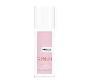 MEXX WHENEVER WHEREVER WOMAN DEODORANT SPRAY ДЕЗОДОРАНТ-СПРЕЙ 75МЛ