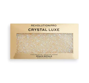 REVOLUTION PRO CRYSTAL LUXE ПАЛЕТКА ДЛЯ КОНТУРОВАНИЯ PEACH ROYALE 3X2,8Г