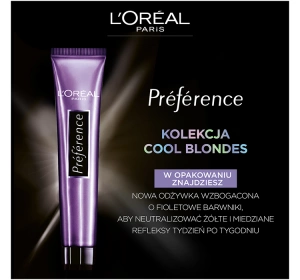 LOREAL RECITAL PREFERENCE ФАРБА ДЛЯ ВОЛОССЯ WBIS 8.1