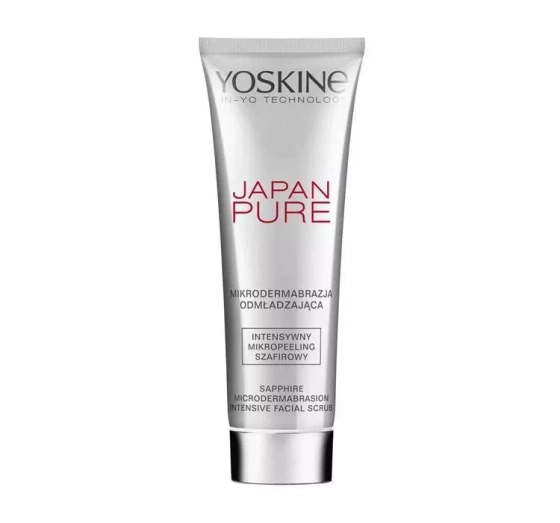 YOSKINE JAPAN PURE МИКРОДЕРМАБРАЗИЯ ОМОЛАЖИВАЮЩИЙ ИНТЕНСИВНЫЙ САПФИРОВЫЙ МИКРОПИЛИНГ 75МЛ