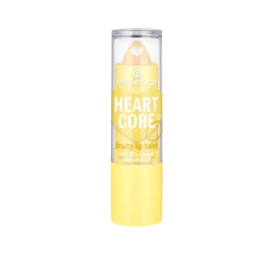 ESSENCE HEART CORE FRUITY LIP BALM ФРУКТОВЫЙ БАЛЬЗАМ ДЛЯ ГУБ 04 LUCKY LEMON 3Г