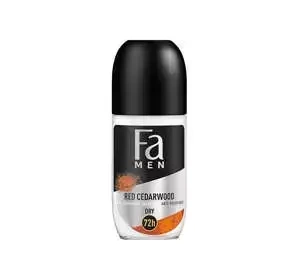 FA MEN RED CEDARWOOD КУЛЬКОВИЙ АНТИПЕРСПІРАНТ ДЛЯ ЧОЛОВІКІВ 50МЛ