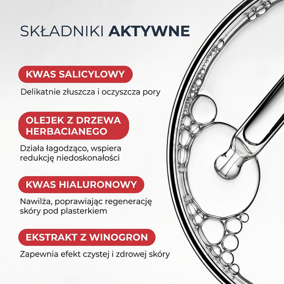 Натисніть на картинку, щоб її збільшити L'BIOTICA ТОЧКОВІ ПЛАТИРІ ПРОТИ АКНЕ 3 X 12 ШТ