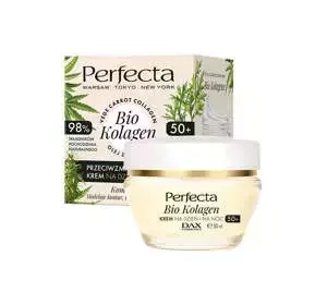 PERFECTA BIO KOLAGEN КРЕМ ПРОТИВ МОРЩИН НА ДЕНЬ И НА НОЧЬ 50+ 50МЛ