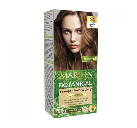 MARION BOTANICAL ТОНУЮЧИЙ ШАМПУНЬ 24 СЕРЕДНЬО-КОРИЧНЕВИЙ