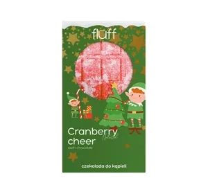 Fluff шоколад для ванны Cranberry Cheer 160г
