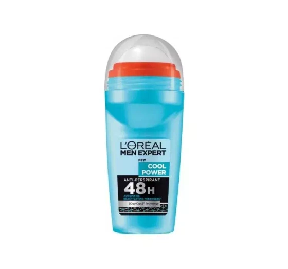 LOREAL MEN EXPERT COOL POWER 48H АНТИПЕРСПИРАНТ ROLL ON 50МЛ