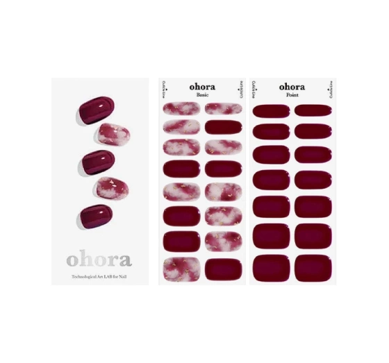 OHORA ГЕЛЕВЫЕ НАКЛЕЙКИ ДЛЯ НОГТЕЙ MULBERRY