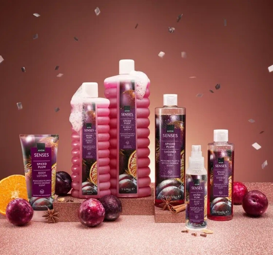 Avon Senses спрей для тіла Spiced Plum 100 мл