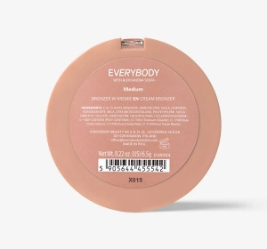 Everybody London x Aleksandra Sosfa кремовий бронзер для обличчя Medium 6,5г