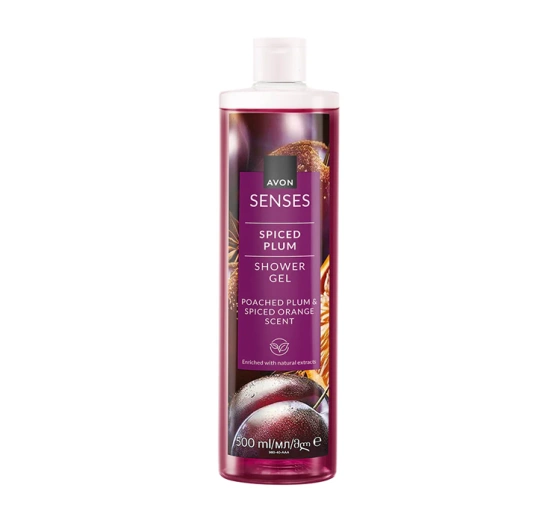 Avon Senses гель для душа Spiced Plum 500 мл