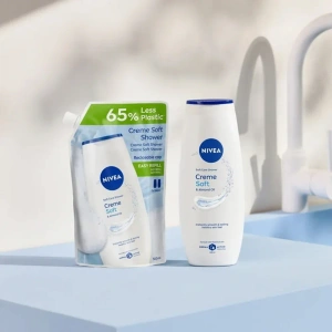 NIVEA Creme Soft кремовый гель для душа refill 500 мл
