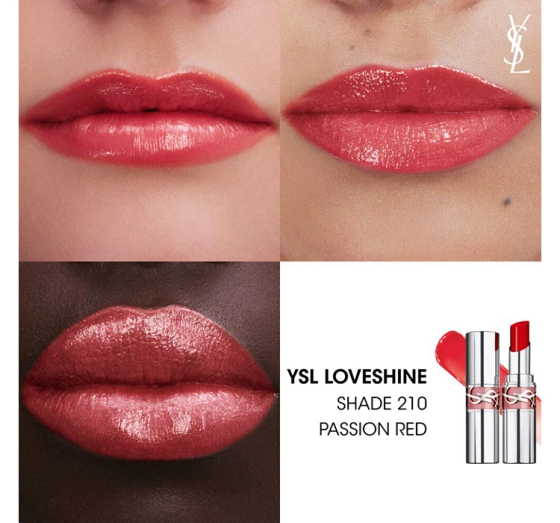 Yves Saint Laurent YSL Loveshine помада для губ 210 Passion Red 3,2 г