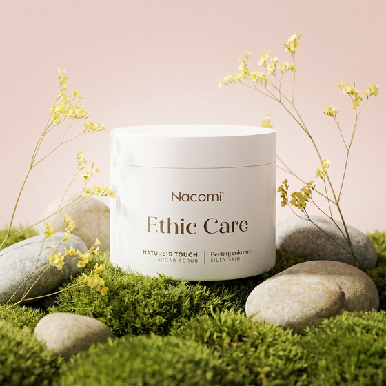 Nacomi Ethic Nature's Care цукровий скраб для тіла 200 мл