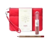 KIKO Milano Snow-Kissed Holiday My Perfect Combo подарочный набор для макияжа губ 01 помада для губ Unlimited Double Touch 131 6 мл + карандаш контурный для губ Creamy Colour 12 1,2 г + косметичка
