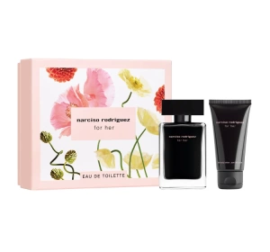 NARCISO RODRIGUEZ FOR HER ТУАЛЕТНАЯ ВОДА 50МЛ + БАЛЬЗАМ ДЛЯ ТЕЛА 50МЛ