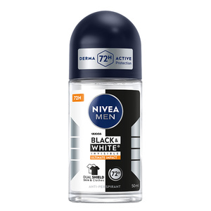 NIVEA MEN BLACK&WHITE INVISIBLE ULTIMATE IMPACT 5IN1 АНТИПЕРСПІРАНТ ДЛЯ ЧОЛОВІКІВ ROLL ON 50МЛ