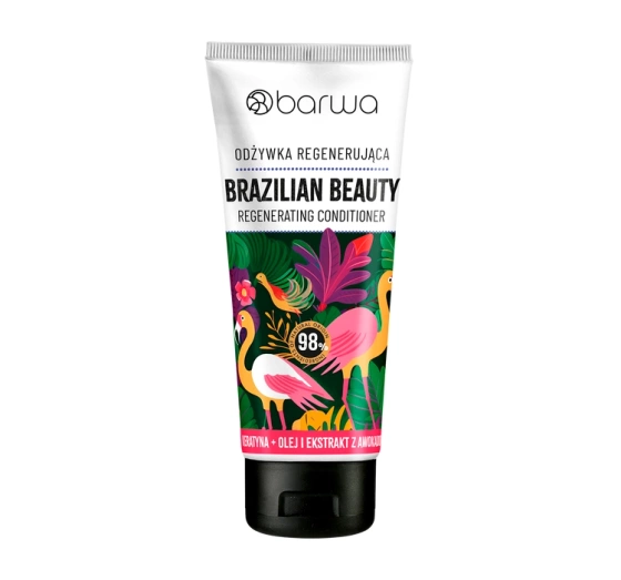 Barwa Hair Journey восстанавливающий кондиционер для поврежденных и ломких волос Brazilian Beauty 200 мл