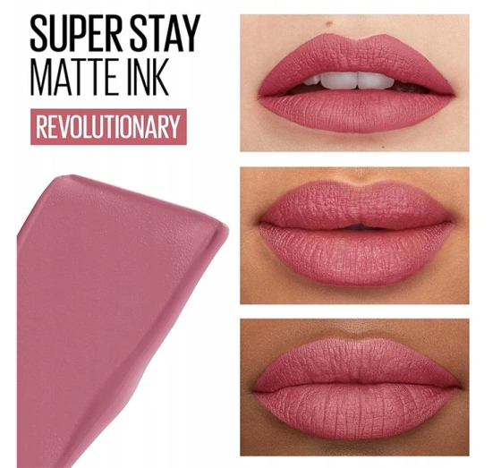 MAYBELLINE MATTE INK РІДКА МАТОВА ПОМАДА 180 REVOLUTIONARY 5МЛ